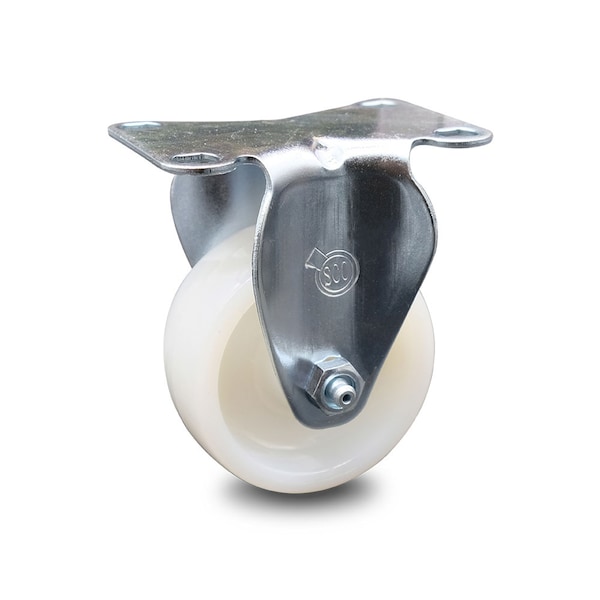 3 Inch Nylon Wheel Rigid Top Plate Caster
